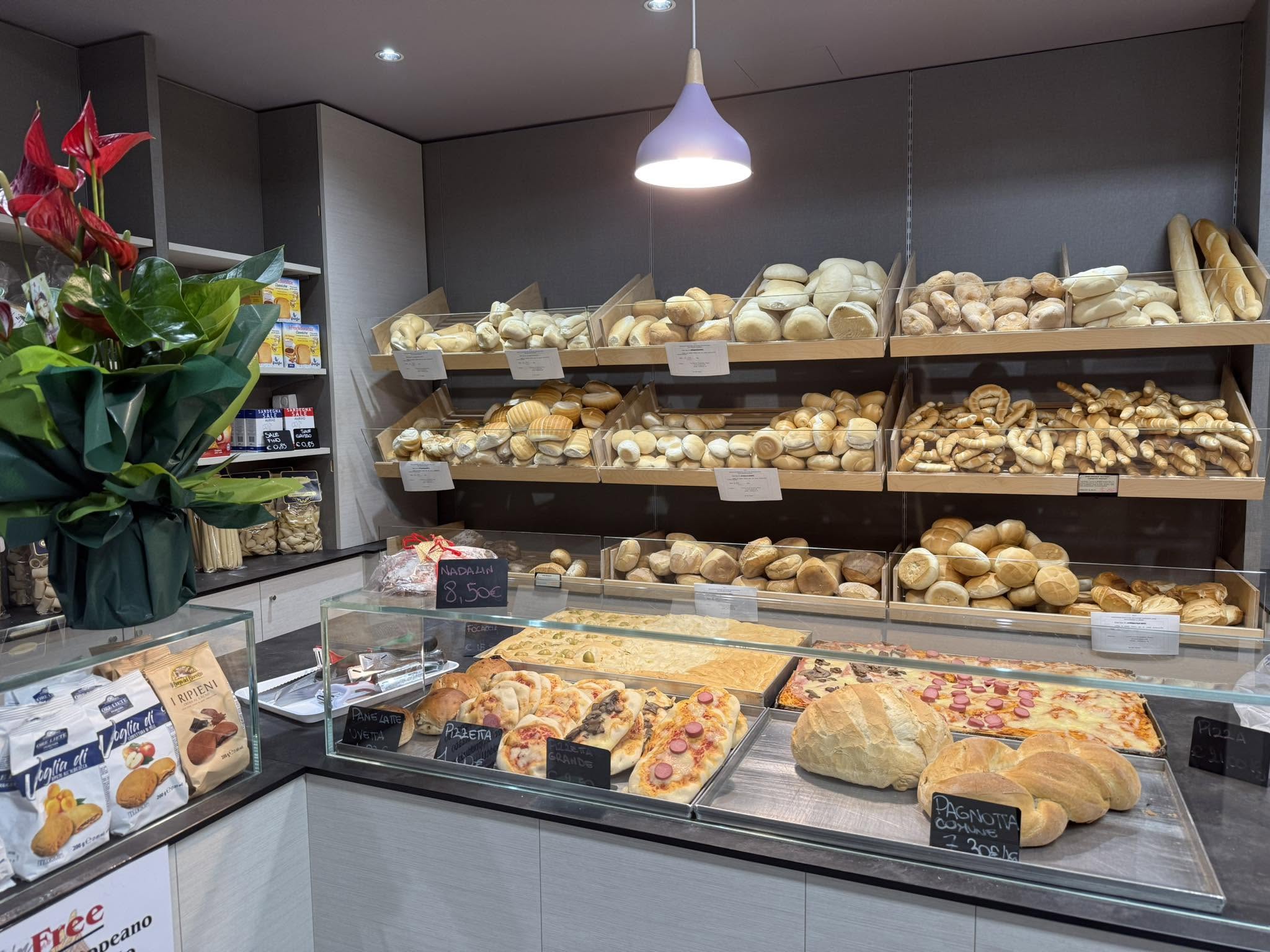 Banco del pane e prodotti da forno di Le Pergole